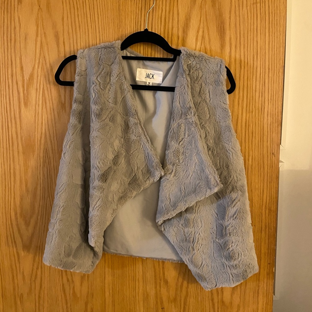 BB Dakota faux fur vest
